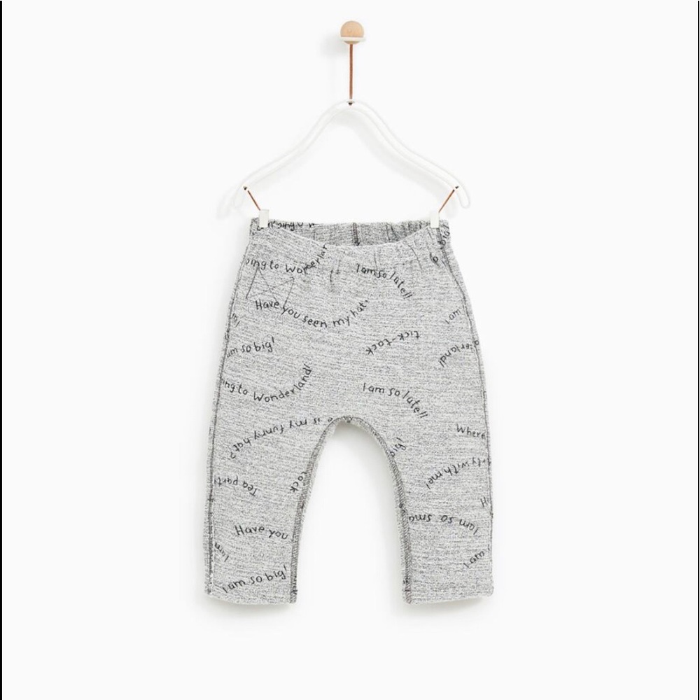 Zara Baby 👖 Reversible print pants